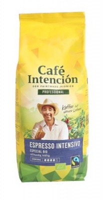 Káva, pražená, zrnková, 1000 g, CAFÉ INTENCIÓN "Professional Espresso Intensivo Especial BIO"