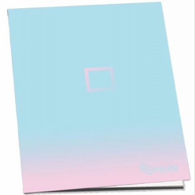 Zošit, A5, štvorčekový, 52 listov, PULSE "Pastel Colours"