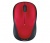 Myš, bezdrôtová, optická, stredná veľkosť, USB, LOGITECH "M235", červená