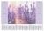 Podložka na stôl,  595x410 mm, kalendár na 3 roky, s týždenným plánovačom, SIGEL"Fragrant Lavender"