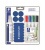 Popisovač na tabule, 2 mm, kužeľovitý hrot, STAEDTLER "Lumocolor® Set 613 S", 10-kusov